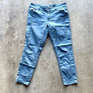 Light blue high waisted pants